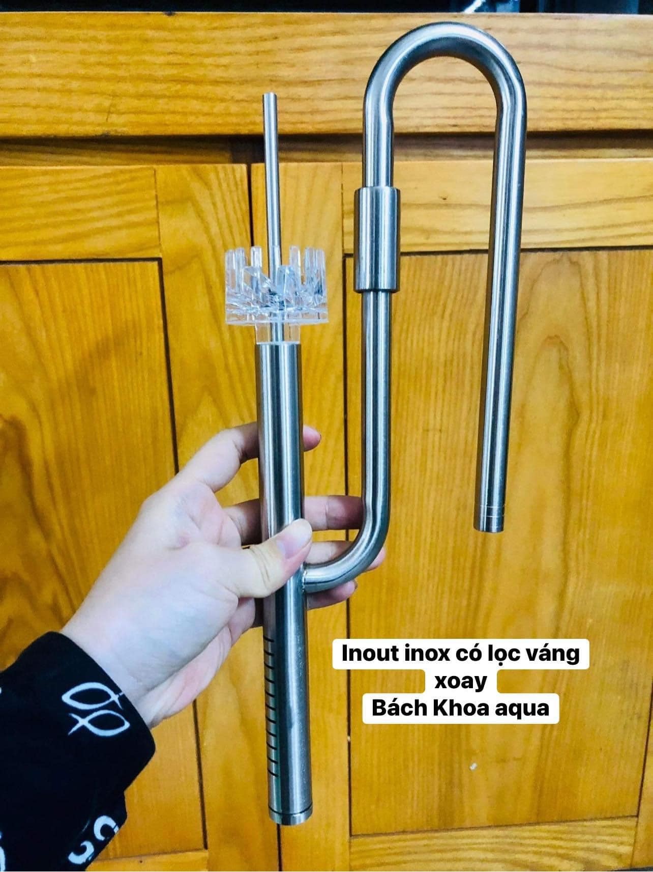 In Out Inox có lọc váng xoay Fi12 / Fi16 / Fi20